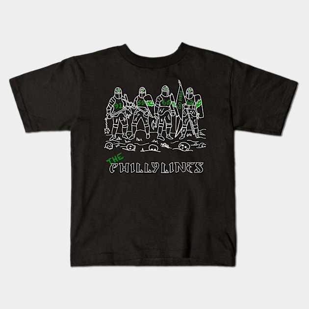 The Philly Lines Kids T-Shirt by Rezolutioner